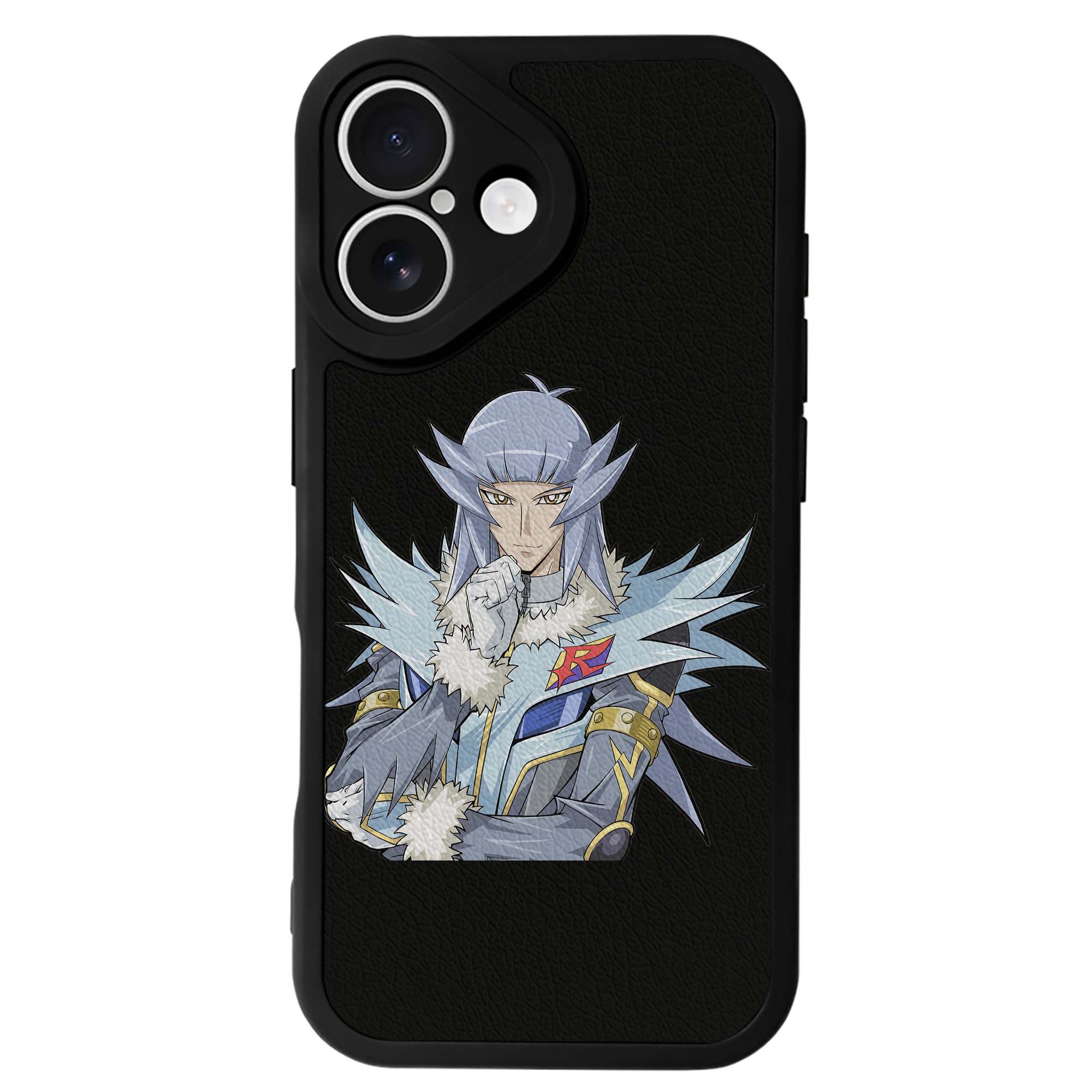 （画像用） 遊☆戯☆王 Yu-Gi-Oh! 【iPhone 16シリーズ対応】シリコンスマホケース（レザー調） 材質：シリコン